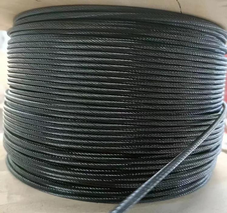 Black Oxide Stainless Steel Cable