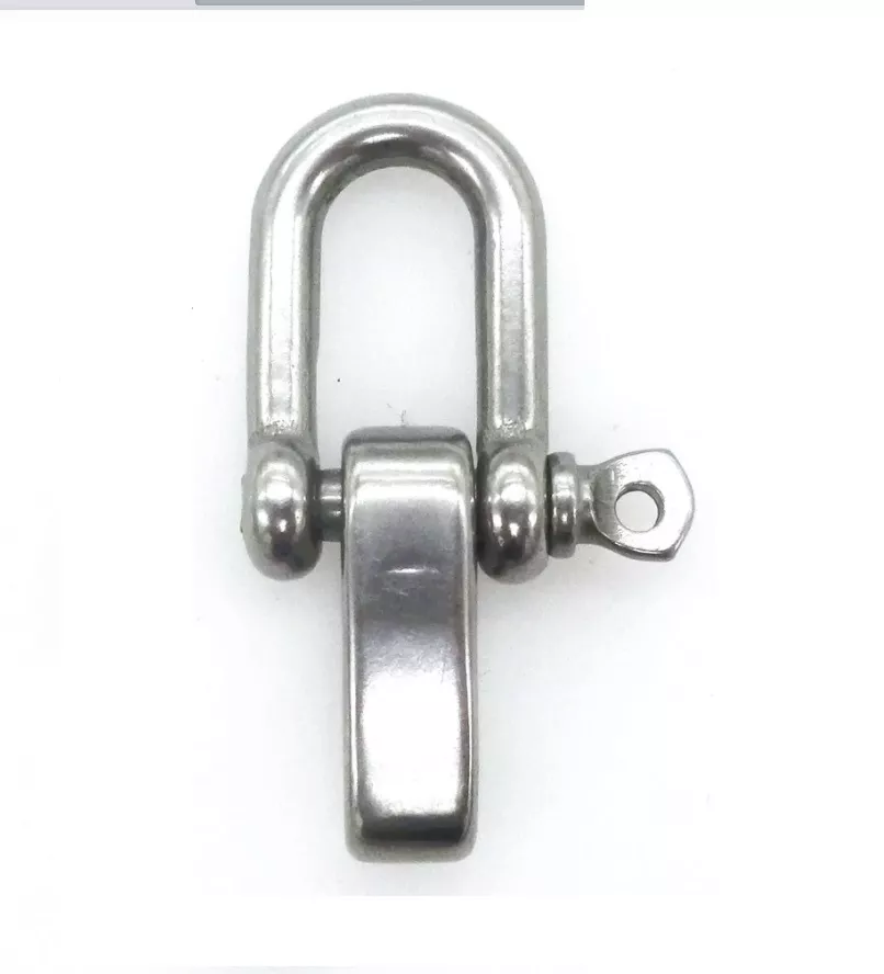 steel bow and d shape paracord shackle
